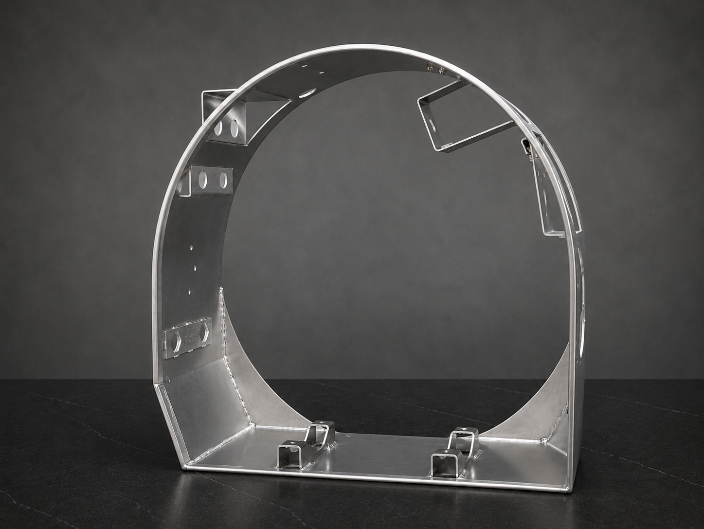 Polished Stainless Welded Shroud (24" Diameter)